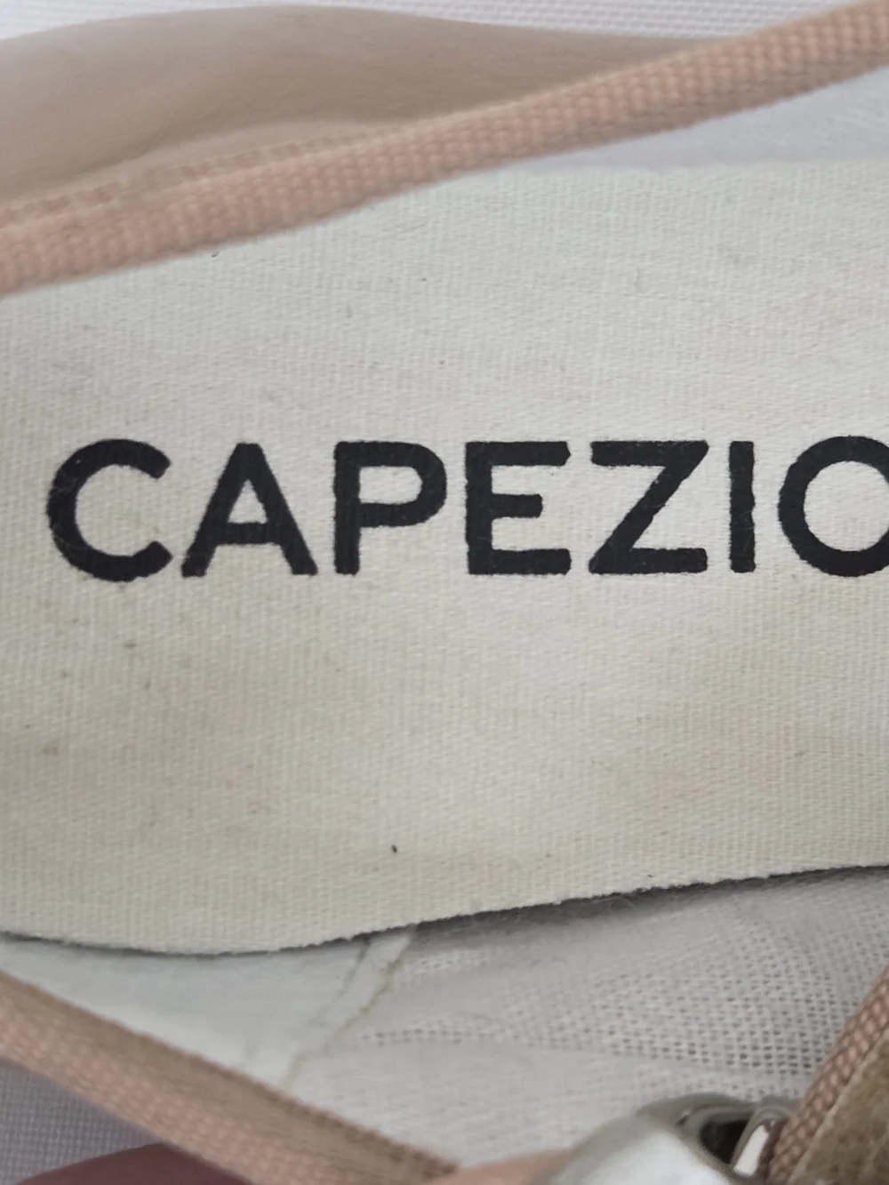 Capezio Kids Mary Jane Tap Shoes Sz 12.5 Taupe Dance